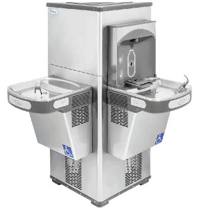 Bebedouro Acessível Life em Inox Cód.500 SEM contato manual